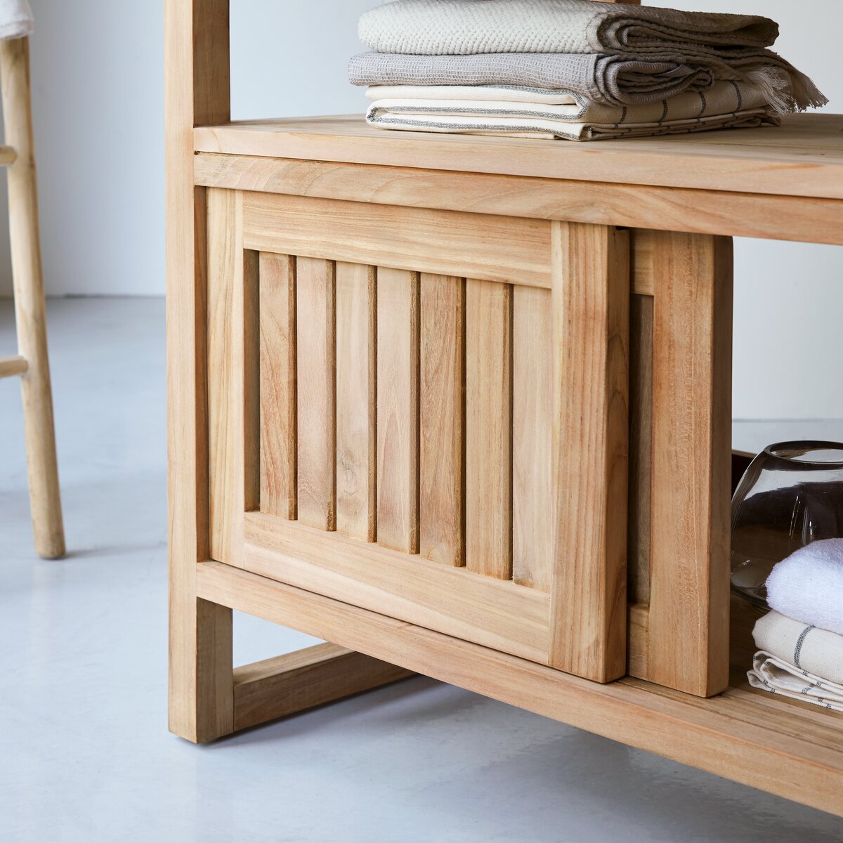 Colonial - Mobile da bagno in teak massello 90 cm Colonial - Mobile da bagno in teak massello 90 cm