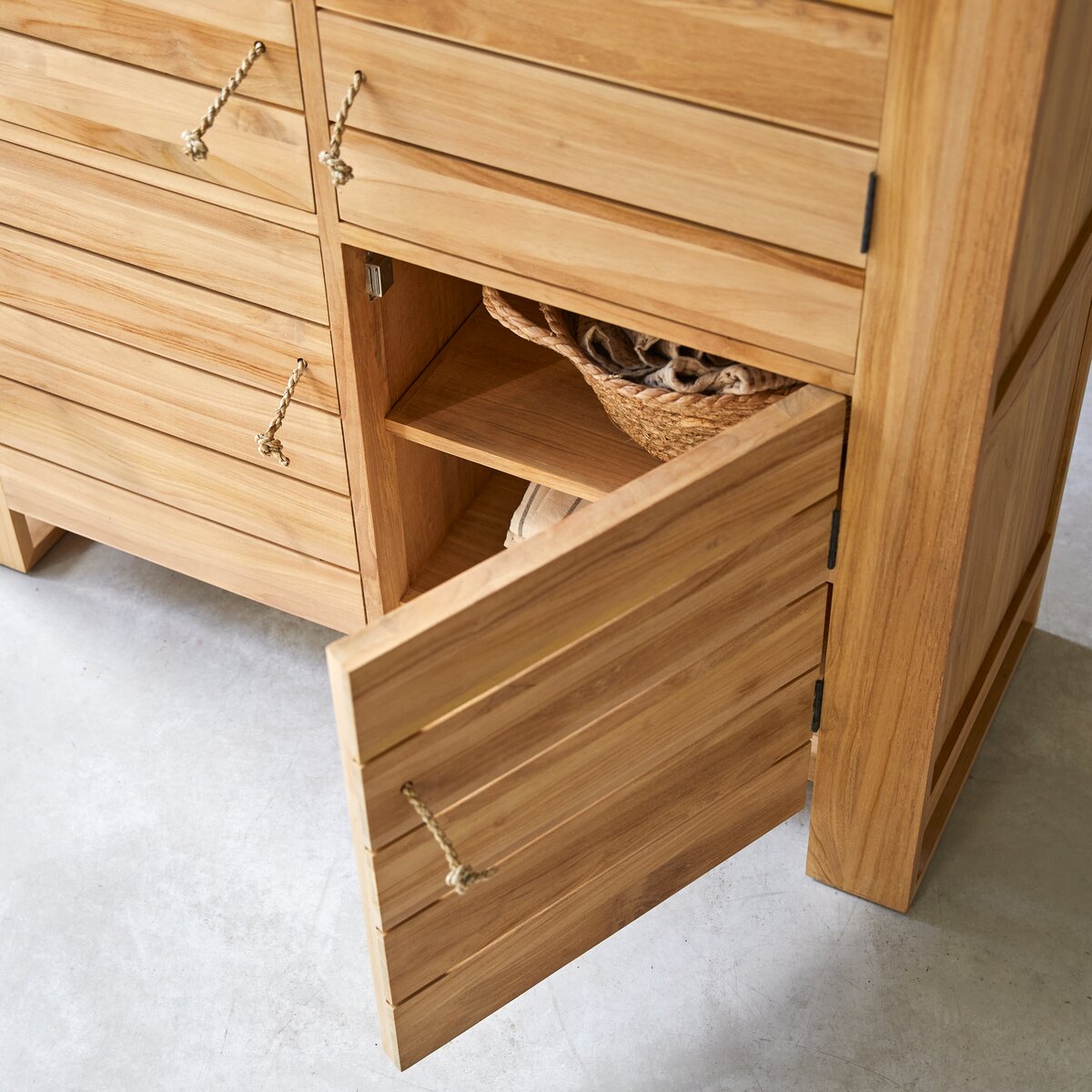 Minimalys - Armadio in teak massiccio Minimalys - Armadio in teak massiccio