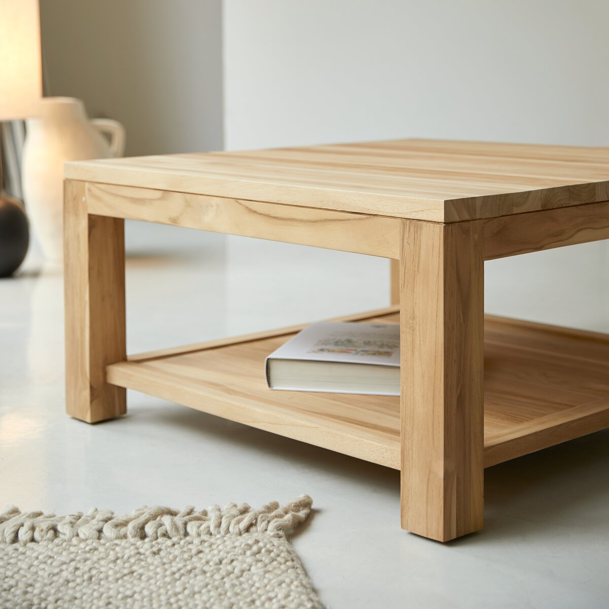 Eve - Tavolino quadrato in teak massello Eve - Tavolino quadrato in teak massello