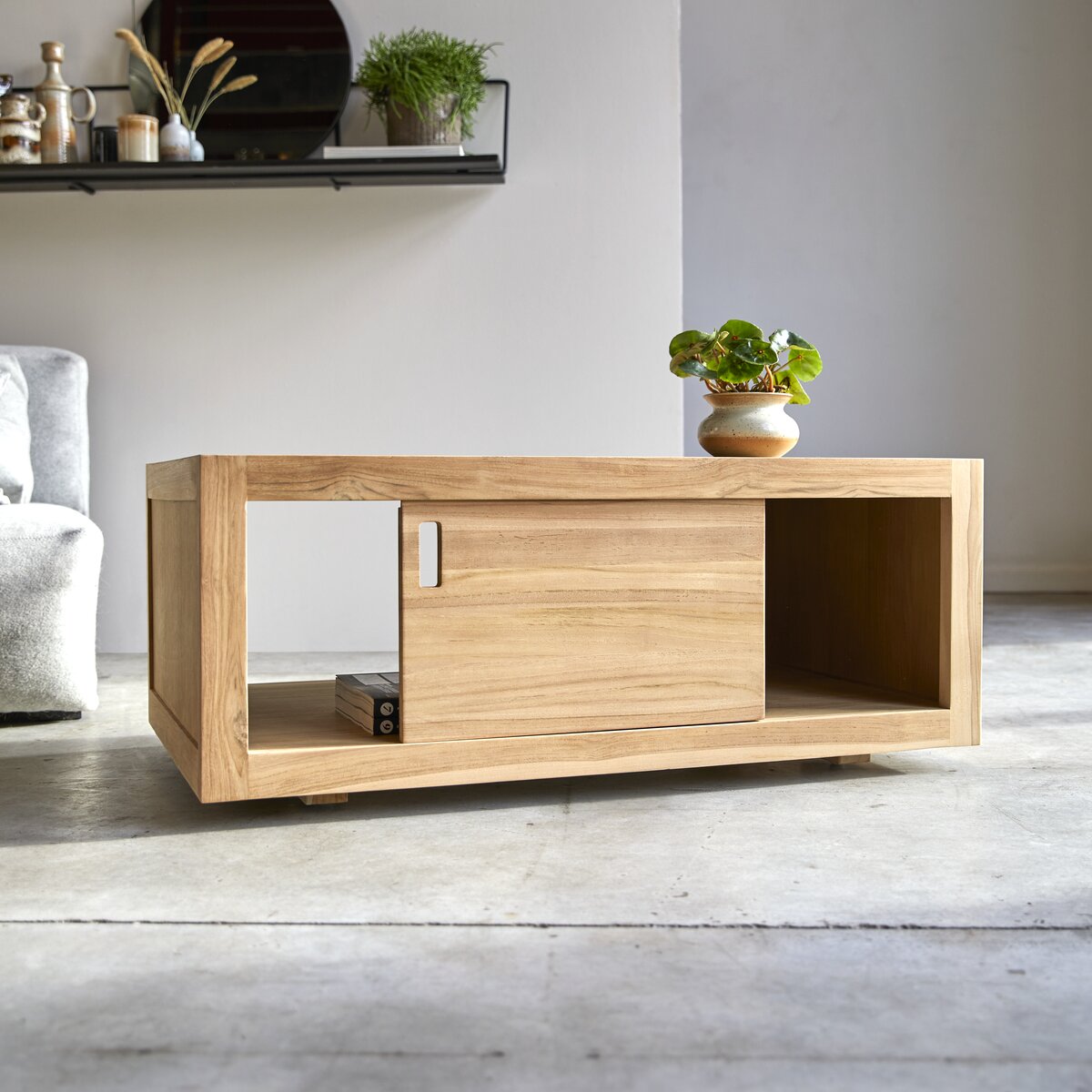 Adam - Table basse en teck Adam - Table basse en teck