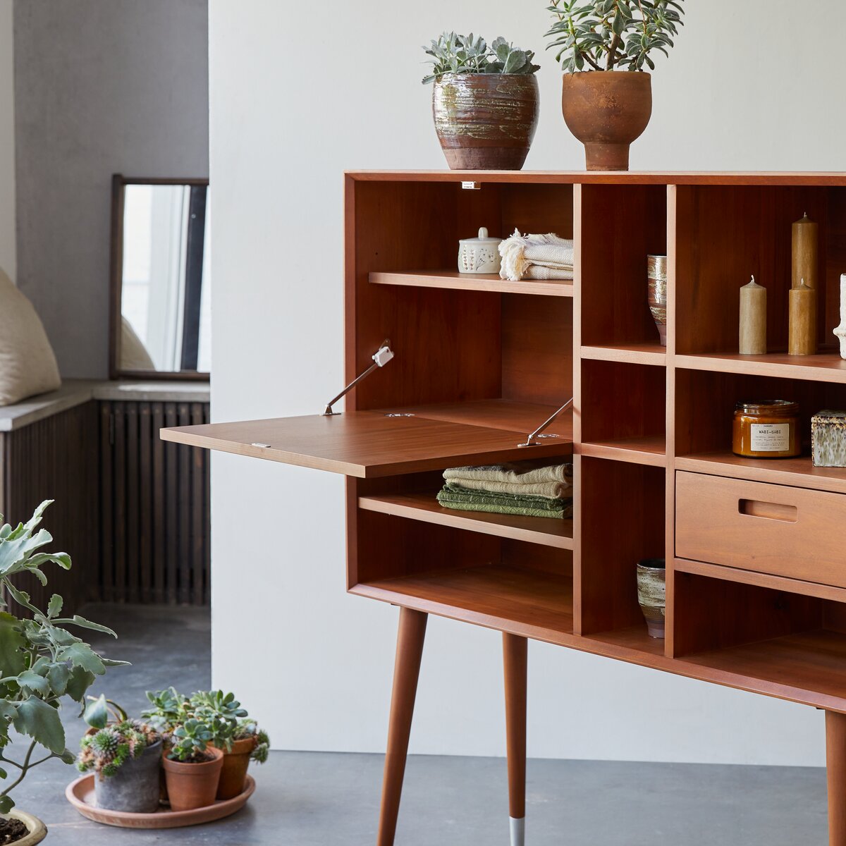 Magda 50's - Solid mahogany Sideboard 130 cm Magda 50's - Solid mahogany Sideboard 130 cm