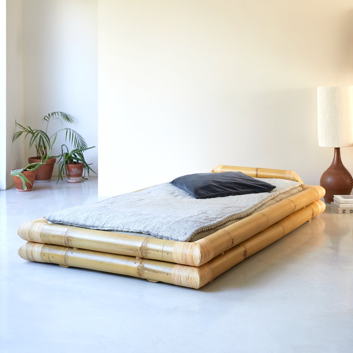 Balyss - Lit futon en bambou 90x190 cm Balyss - Lit futon en bambou 90x190 cm