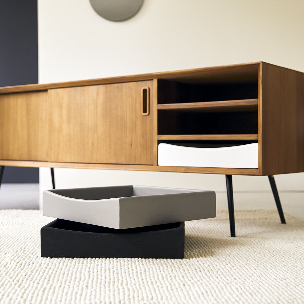 Ruben - Mobile TV in teak 155 cm Ruben - Mobile TV in teak 155 cm