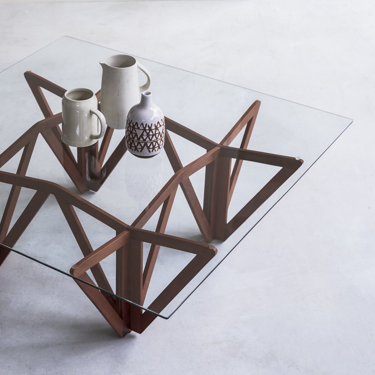 Mona - Table basse en teck massif Mona - Table basse en teck massif
