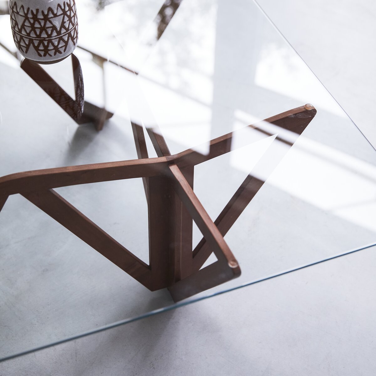 Mona - Table basse en teck massif Mona - Table basse en teck massif