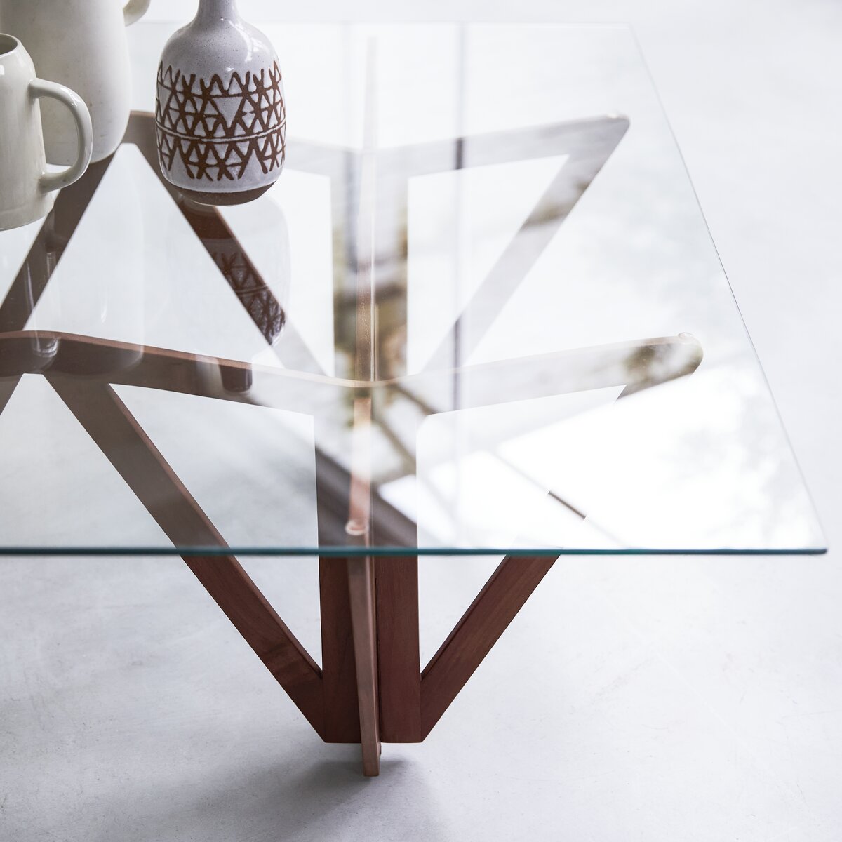 Mona - Table basse en teck massif Mona - Table basse en teck massif