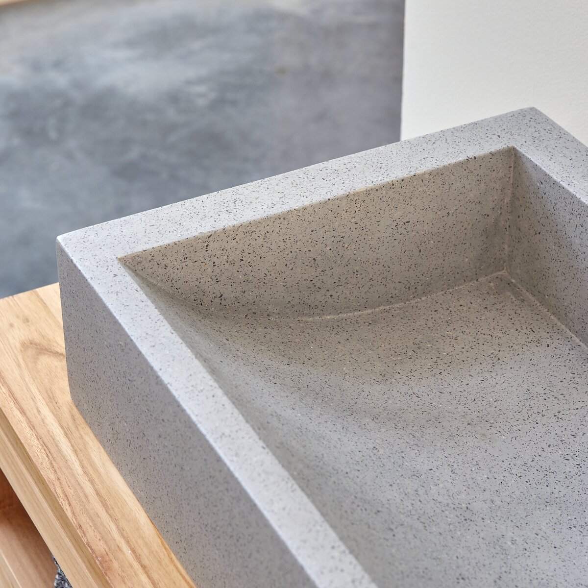 Pegase - Lavabo de terrazo grey Pegase - Lavabo de terrazo grey