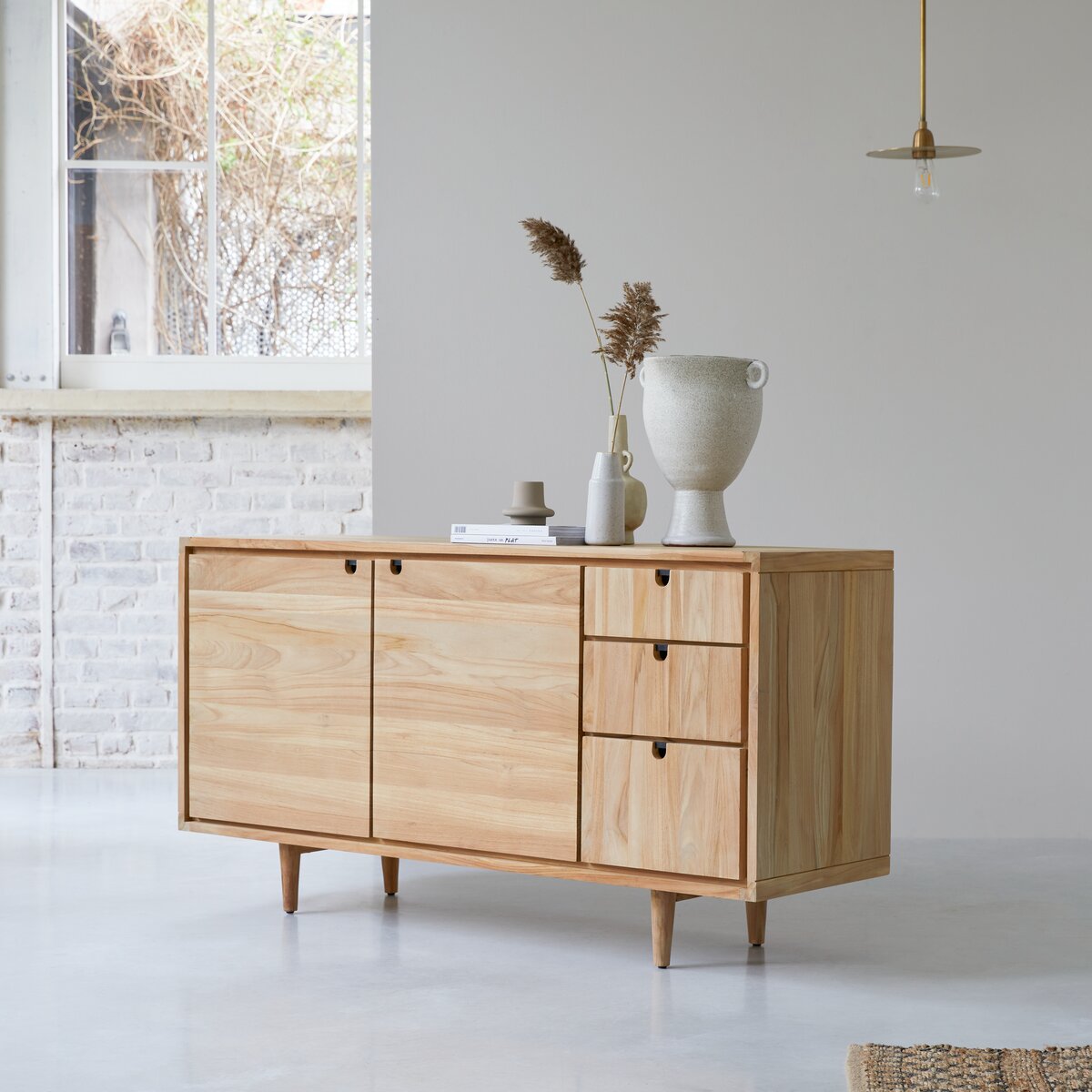 Jonàk - Buffet en teck massif 145 cm Jonàk - Buffet en teck massif 145 cm