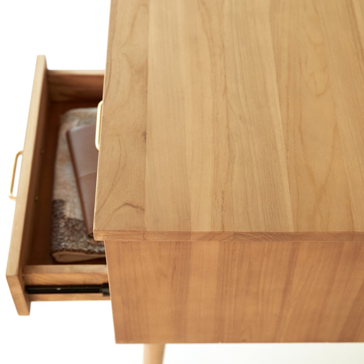 Kort - Schreibtisch aus massivem Teakholz Kort - Schreibtisch aus massivem Teakholz