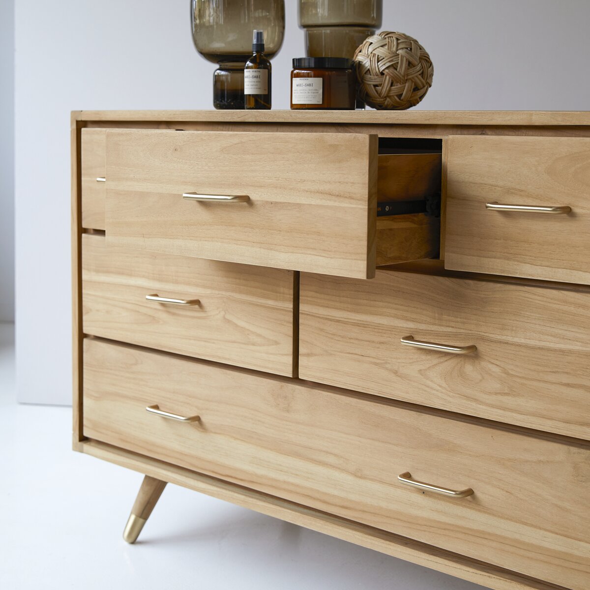 Kort - Commode en teck massif Kort - Commode en teck massif
