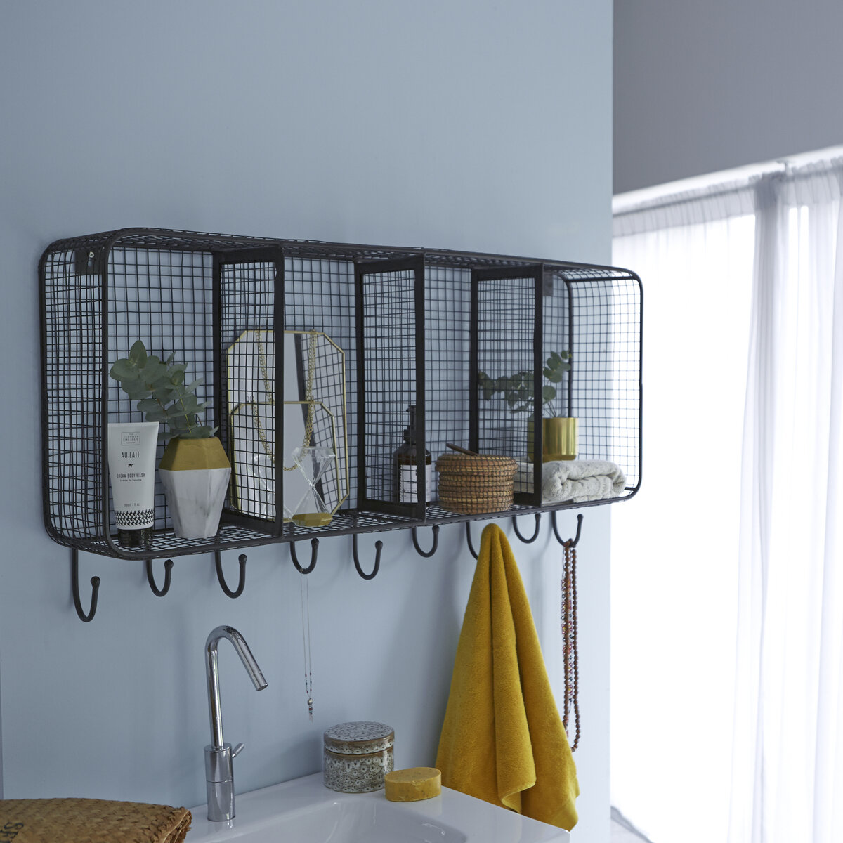 Sona - Scaffale per bagno in metallo 100 cm Sona - Scaffale per bagno in metallo 100 cm