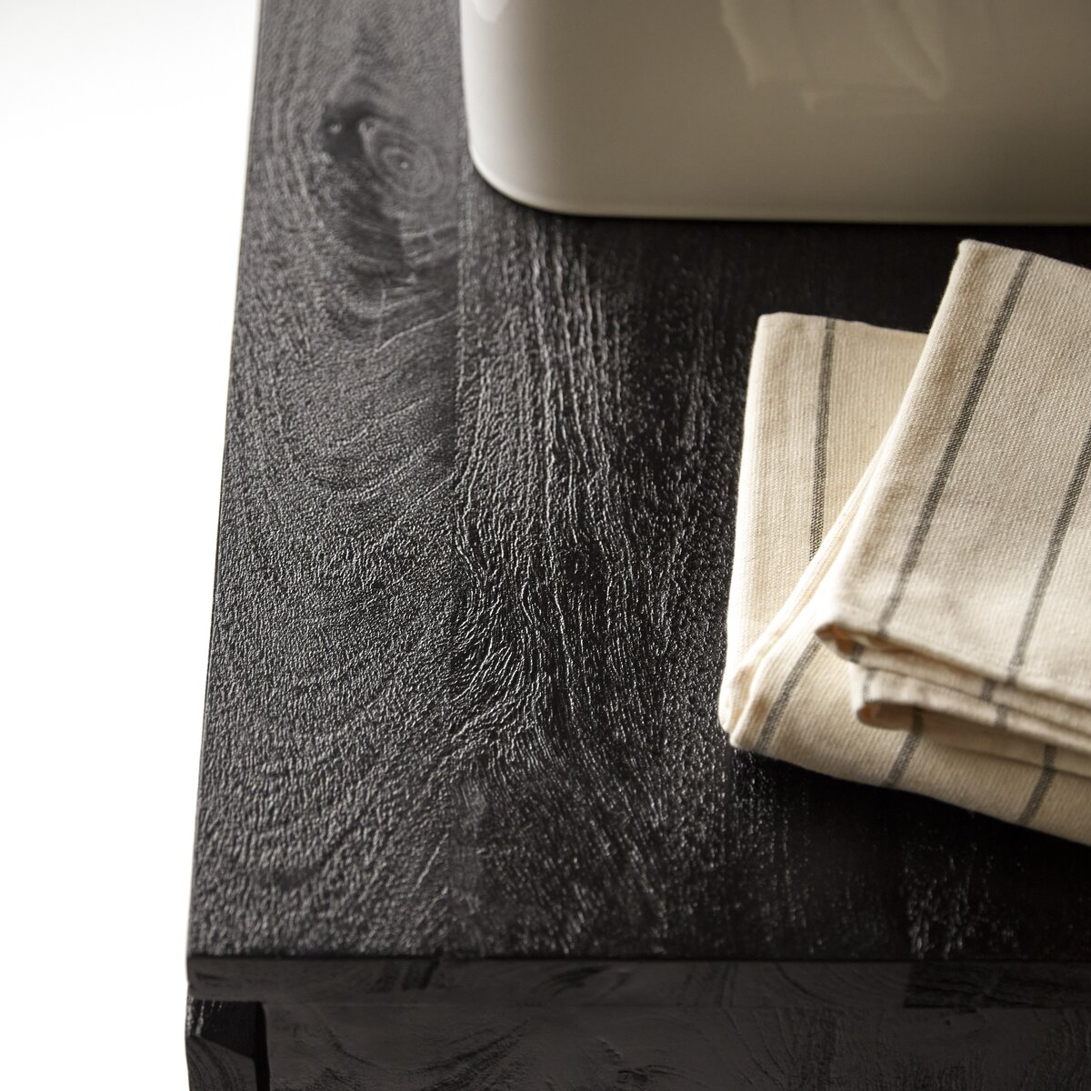 Solid mango wood vanity unit 155 cm Bathroom / Bathroom washbasin