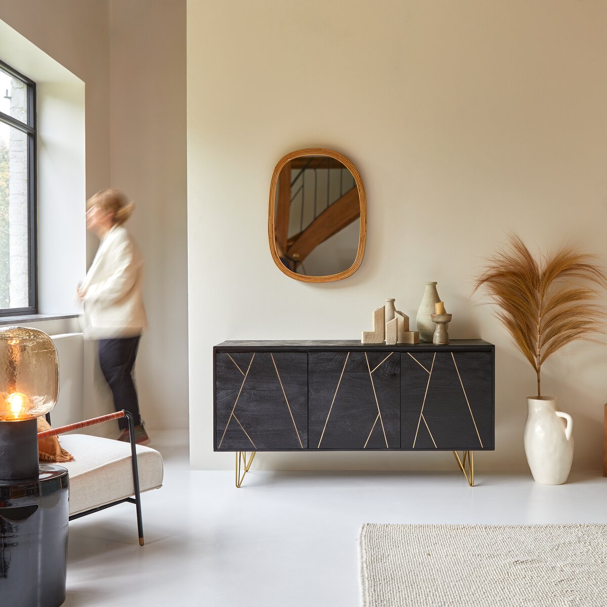 Liv - Buffet en manguier massif 150 cm Liv - Buffet en manguier massif 150 cm