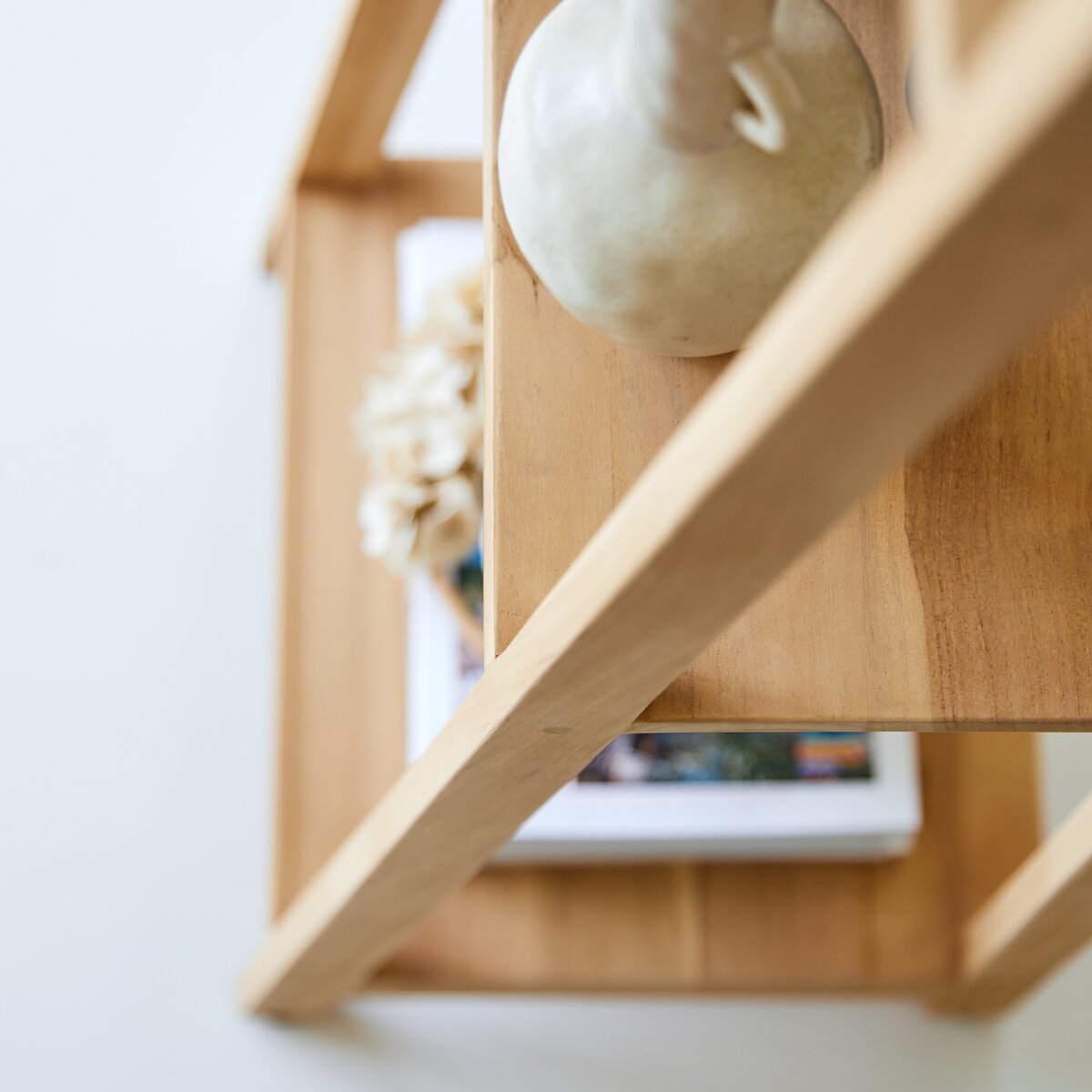 Libreria in legno di teak 160 cm - Arredo per il soggiorno -Tikamoon