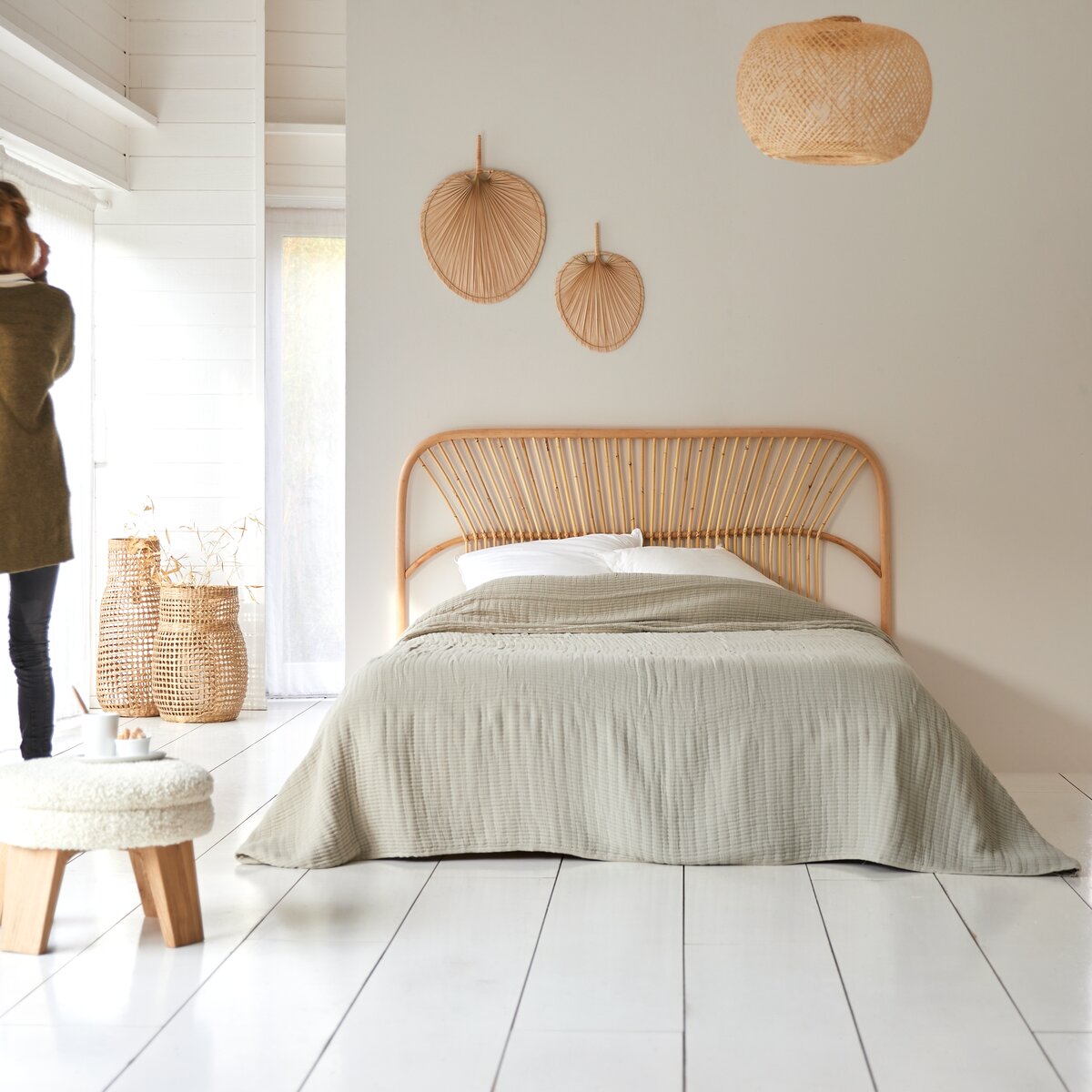 Colette - Testata letto in rattan 160 cm Colette - Testata letto in rattan 160 cm