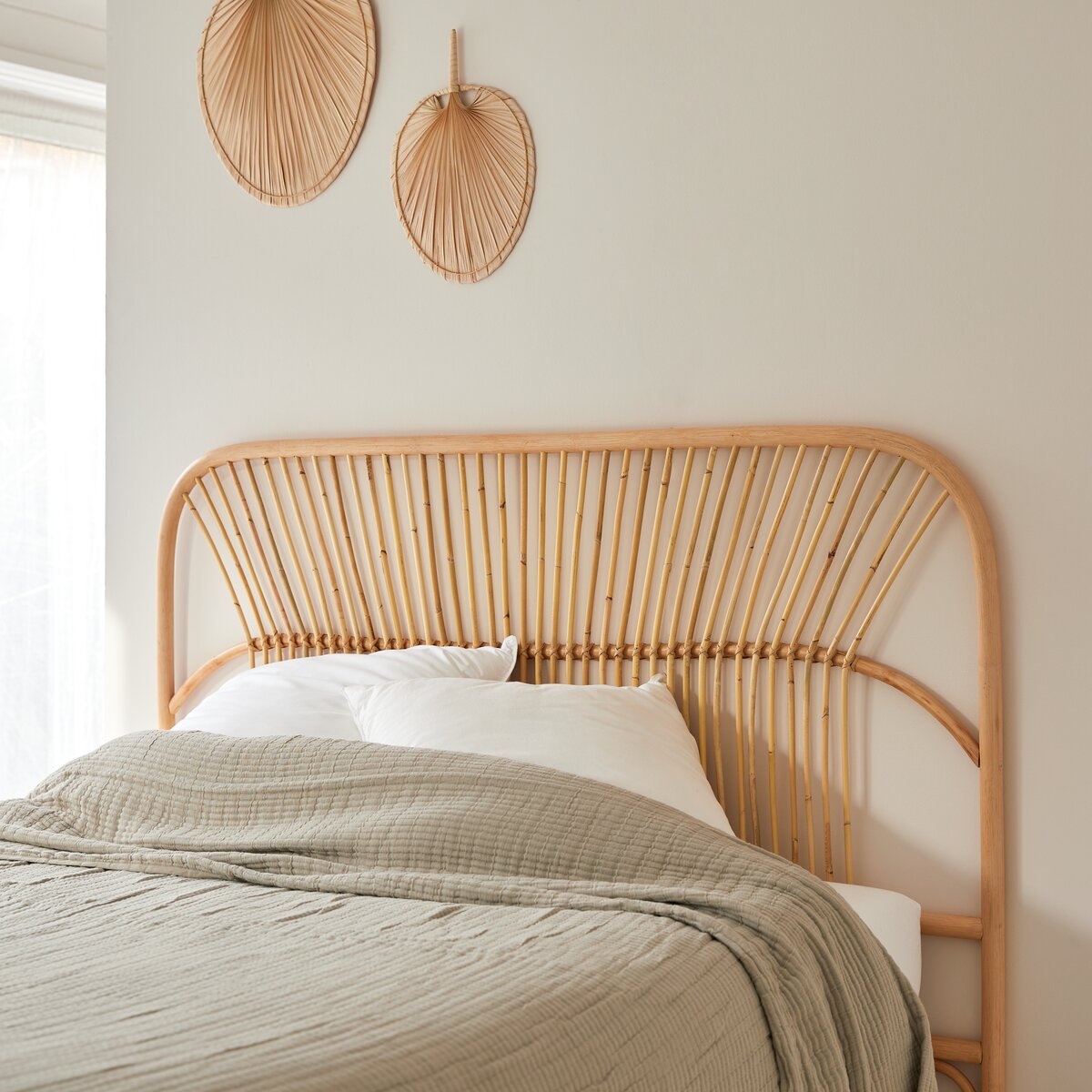 Testiera in Rattan per Letto singolo Torinio Kids - SKLUM