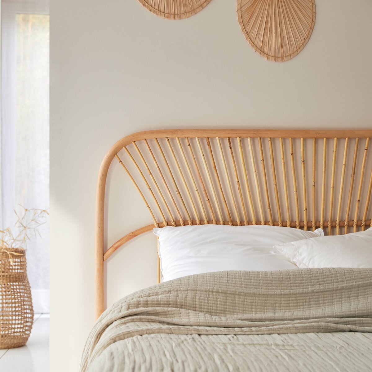 Colette - Testata letto in rattan 160 cm Colette - Testata letto in rattan 160 cm
