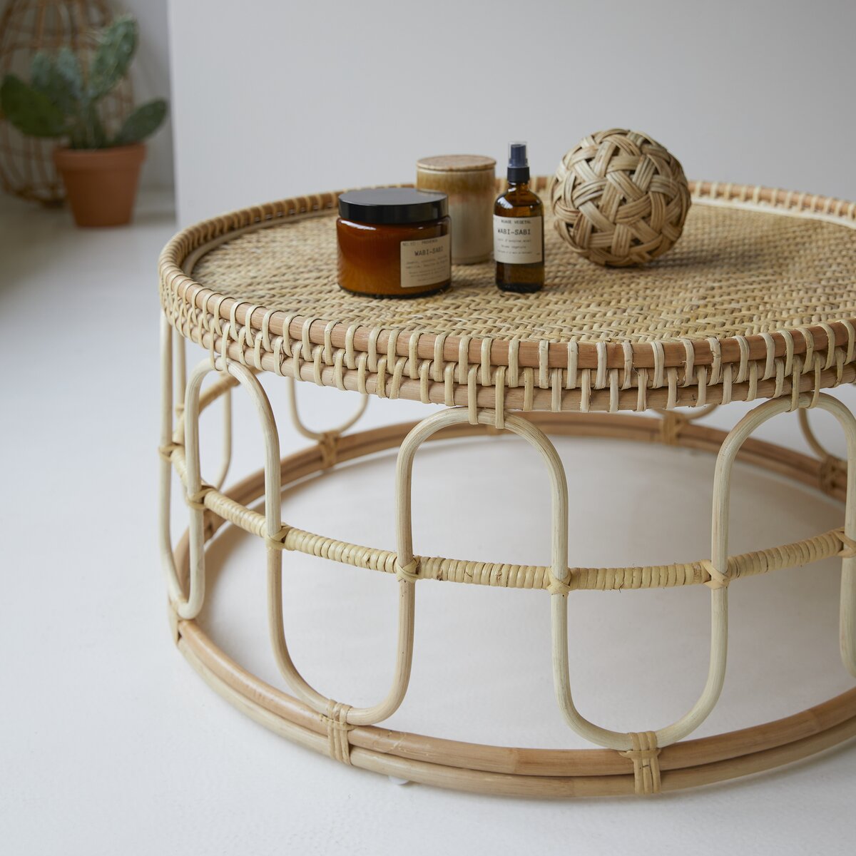 Samson - Table basse en rotin Samson - Table basse en rotin