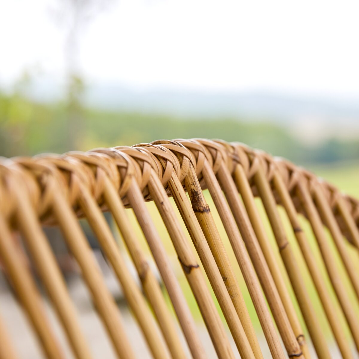 Divano in rattan naturale - Sedute 2 posti per il giardino - Tikamoon