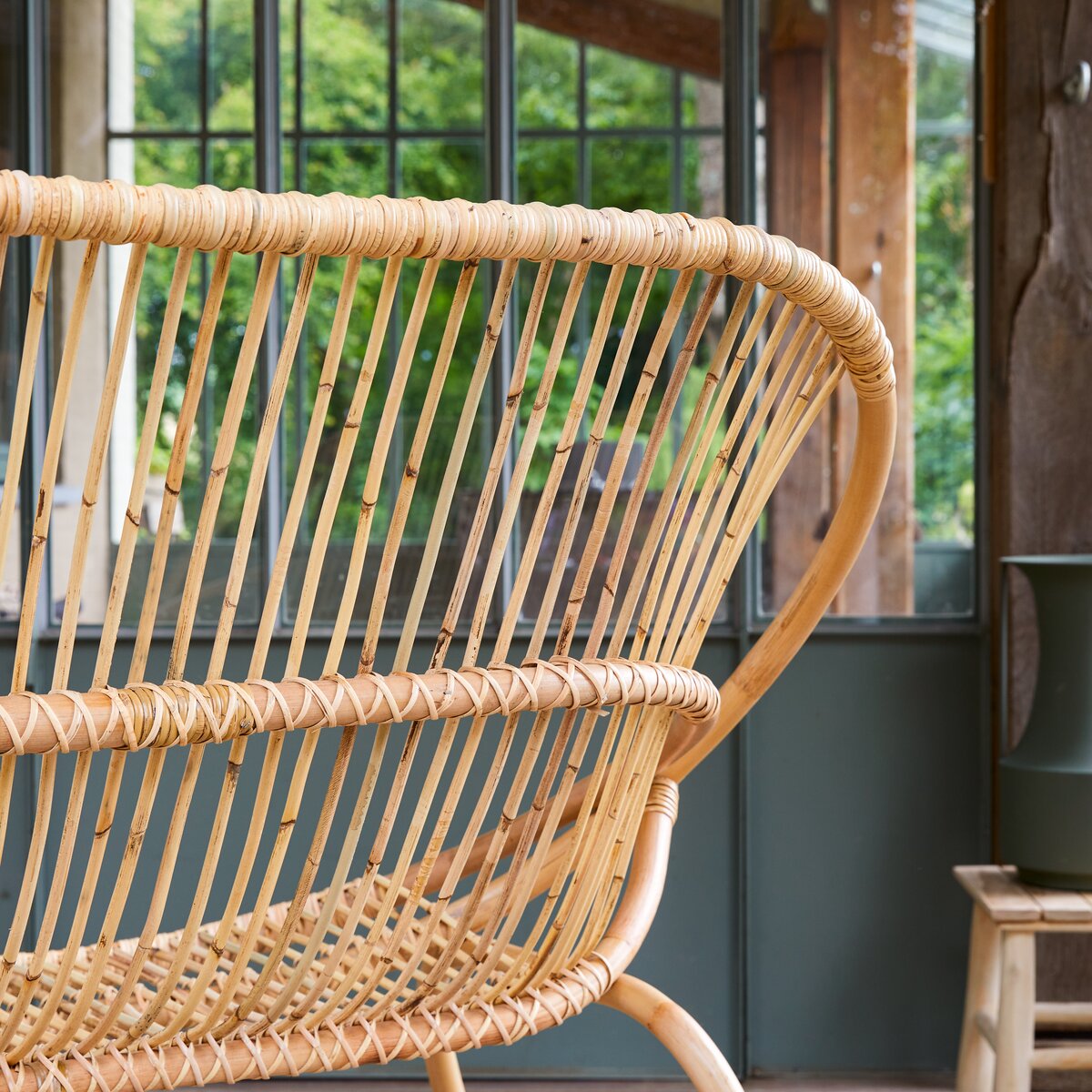 Divano in rattan naturale - Sedute 2 posti per il giardino - Tikamoon