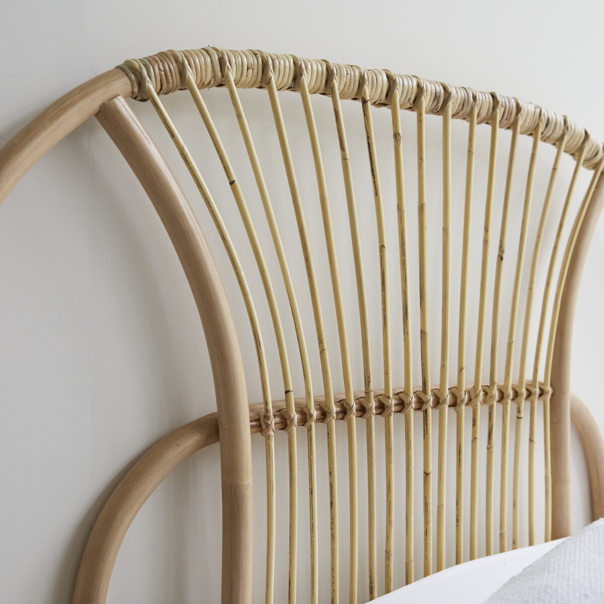 Testata letto in rattan 120 cm