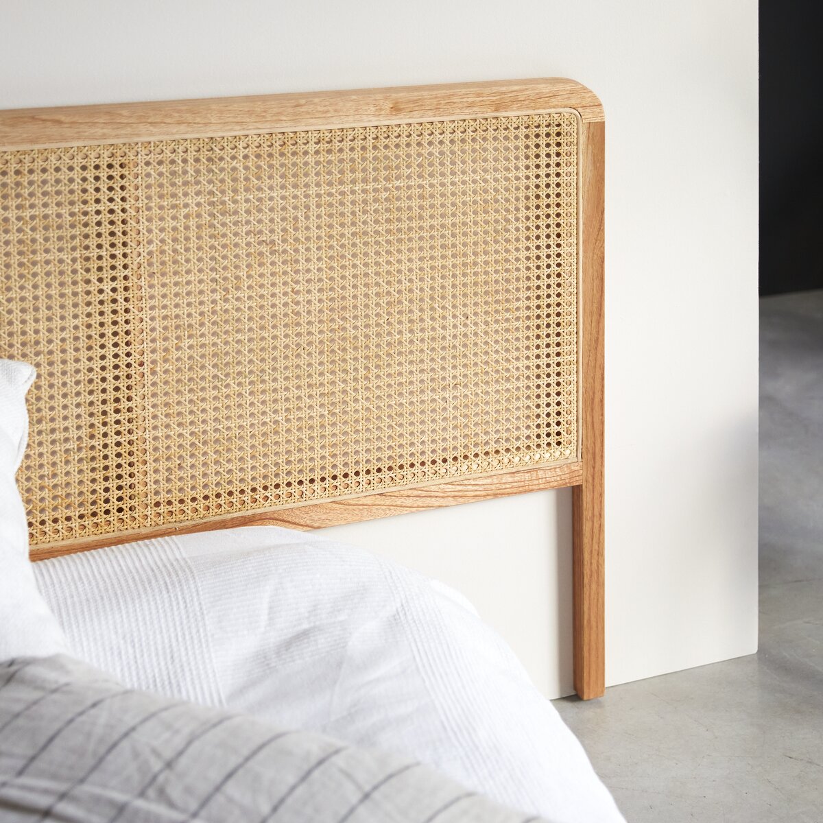 Rattan - Bett 160 / cm Kopfteile Tikamoon Betten aus Schlafzimmer - Kopfteil &