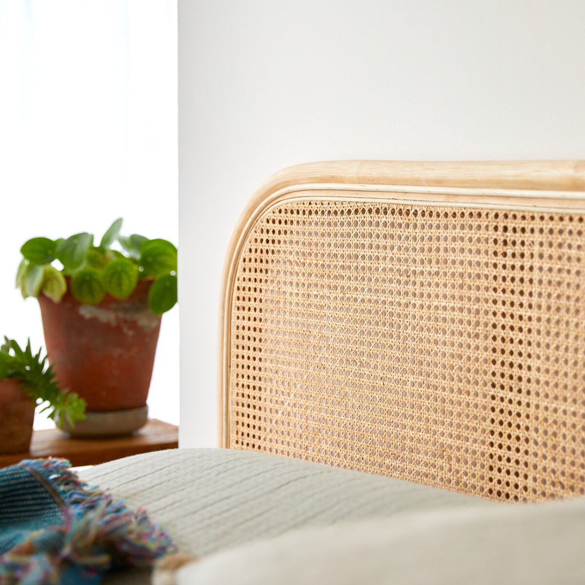 Joséphine - Kopfteil Bett aus Rattan 160 cm Joséphine - Kopfteil Bett aus Rattan 160 cm