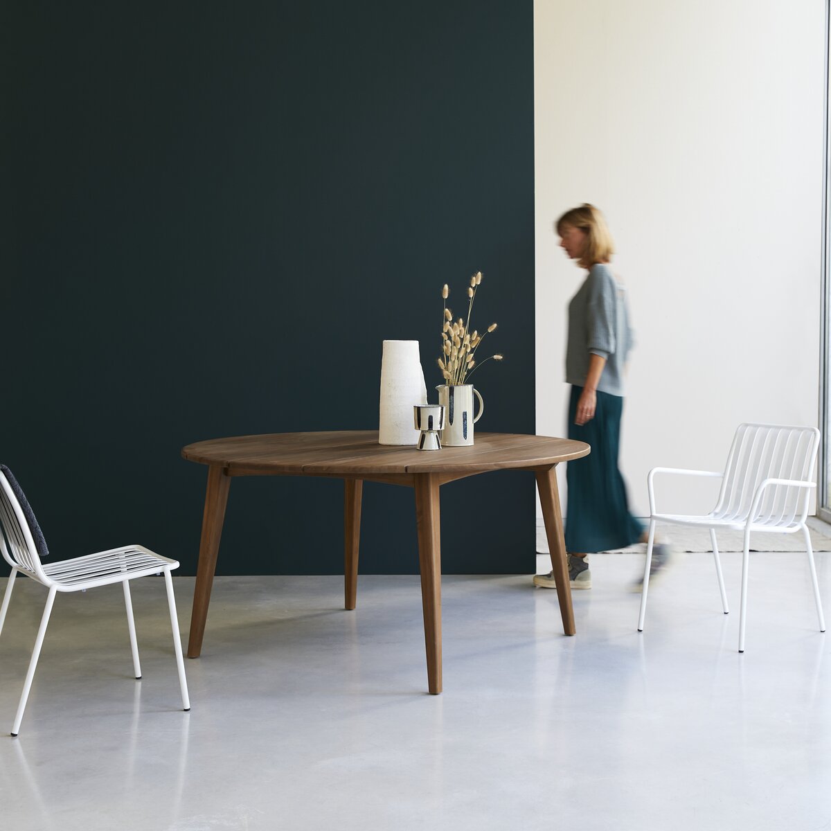 Grasshopper - Table en teck massif recyclé 8 pers. Grasshopper - Table en teck massif recyclé 8 pers.