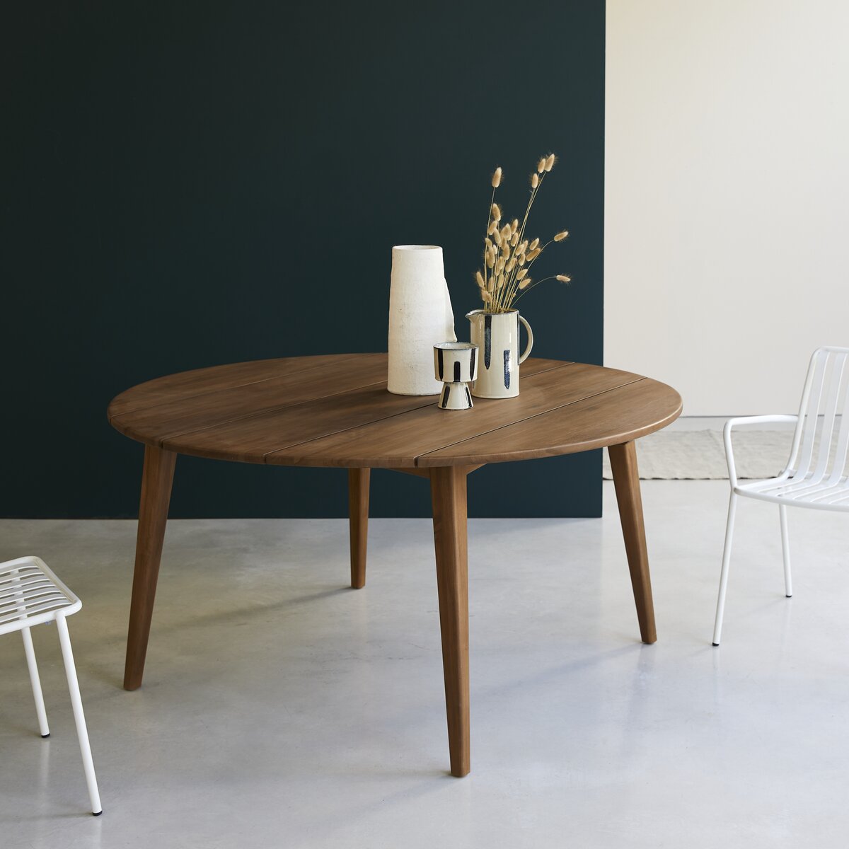 Grasshopper - Table en teck massif recyclé 8 pers. Grasshopper - Table en teck massif recyclé 8 pers.