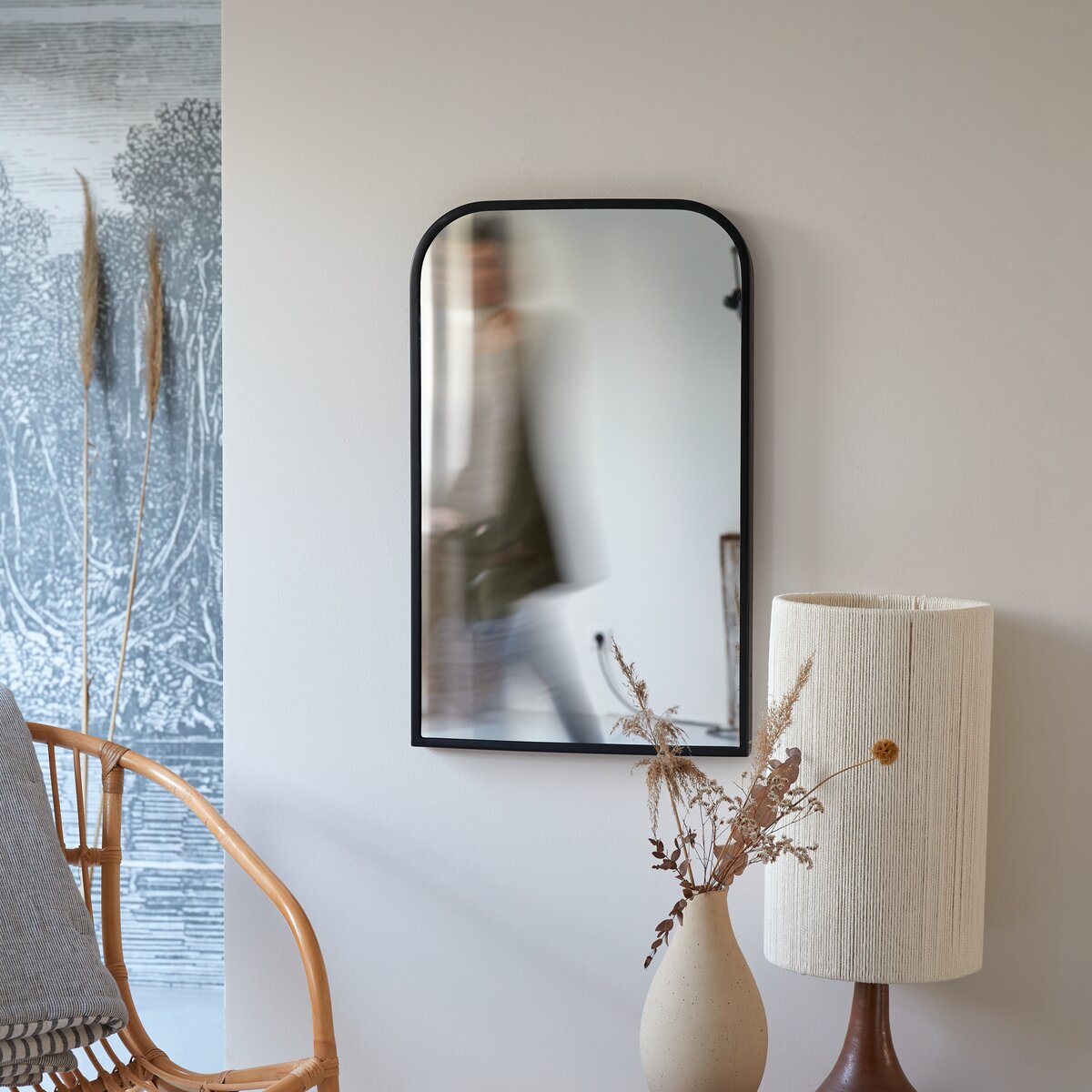 Nordic - Miroir déco en métal 80x50 cm Nordic - Miroir déco en métal 80x50 cm