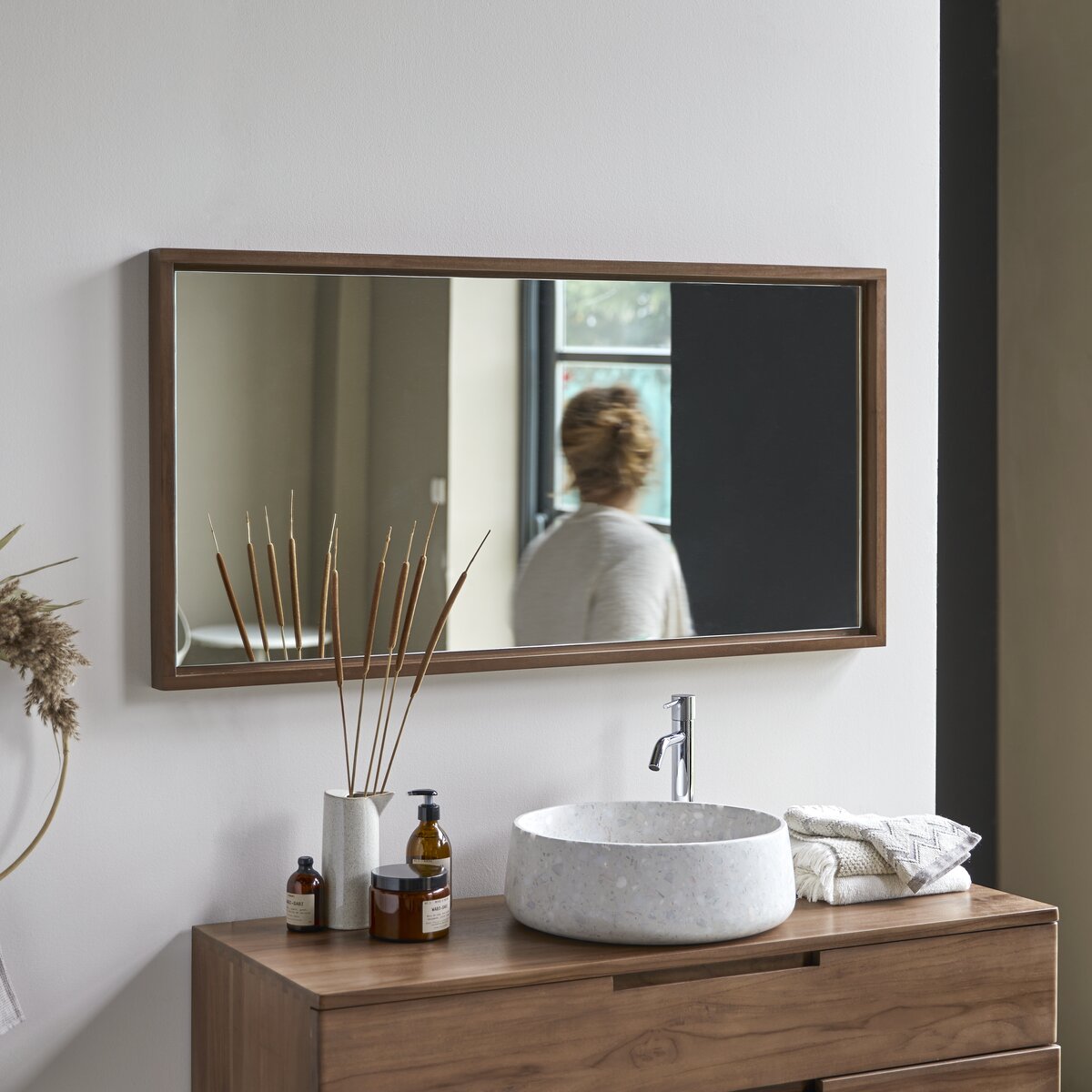 Parker - Miroir en teck 120x60 cm Parker - Miroir en teck 120x60 cm