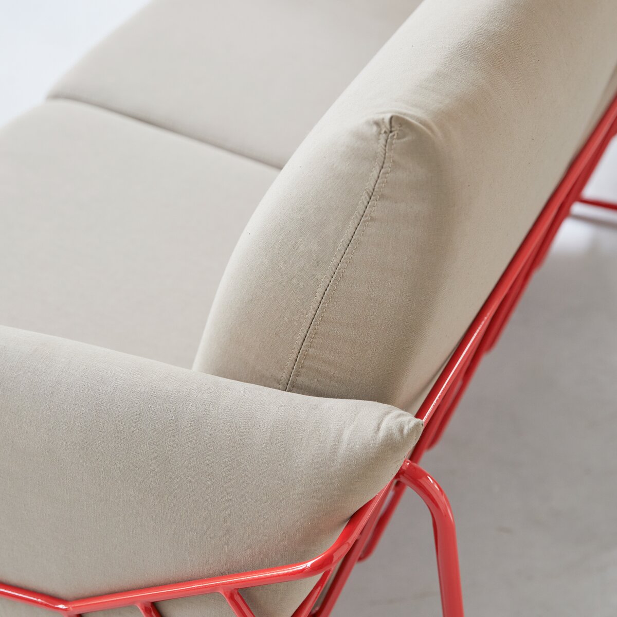 Jonas - Sofa aus Stoff Camel Jonas - Sofa aus Stoff Camel