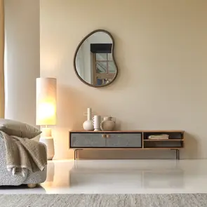 Temis - Mueble de TV en acacia 160 cm