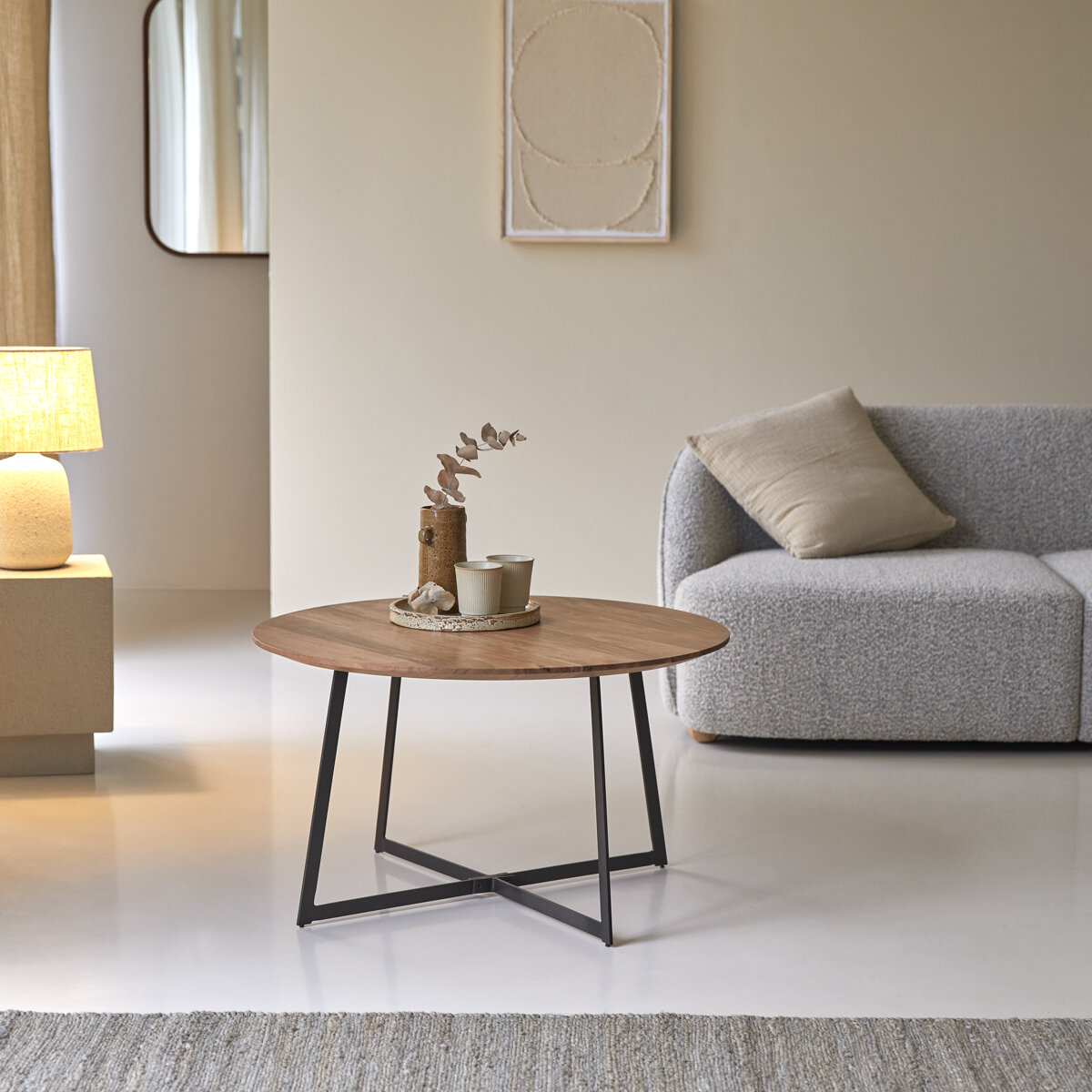 Temis - Solid acacia Coffee Table