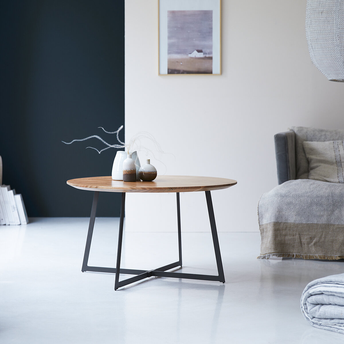 Temis - Table basse en acacia massif Temis - Table basse en acacia massif