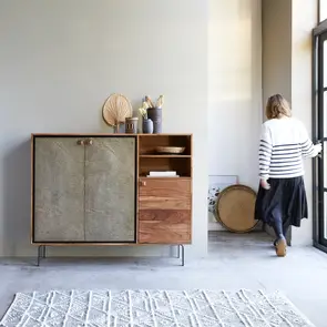 Temis - Aparador en acacia 150 cm