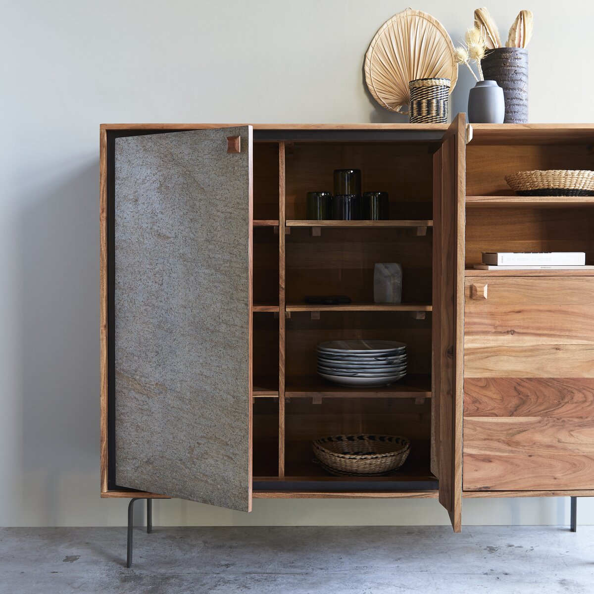 Temis - Buffet en acacia 150 cm Temis - Buffet en acacia 150 cm