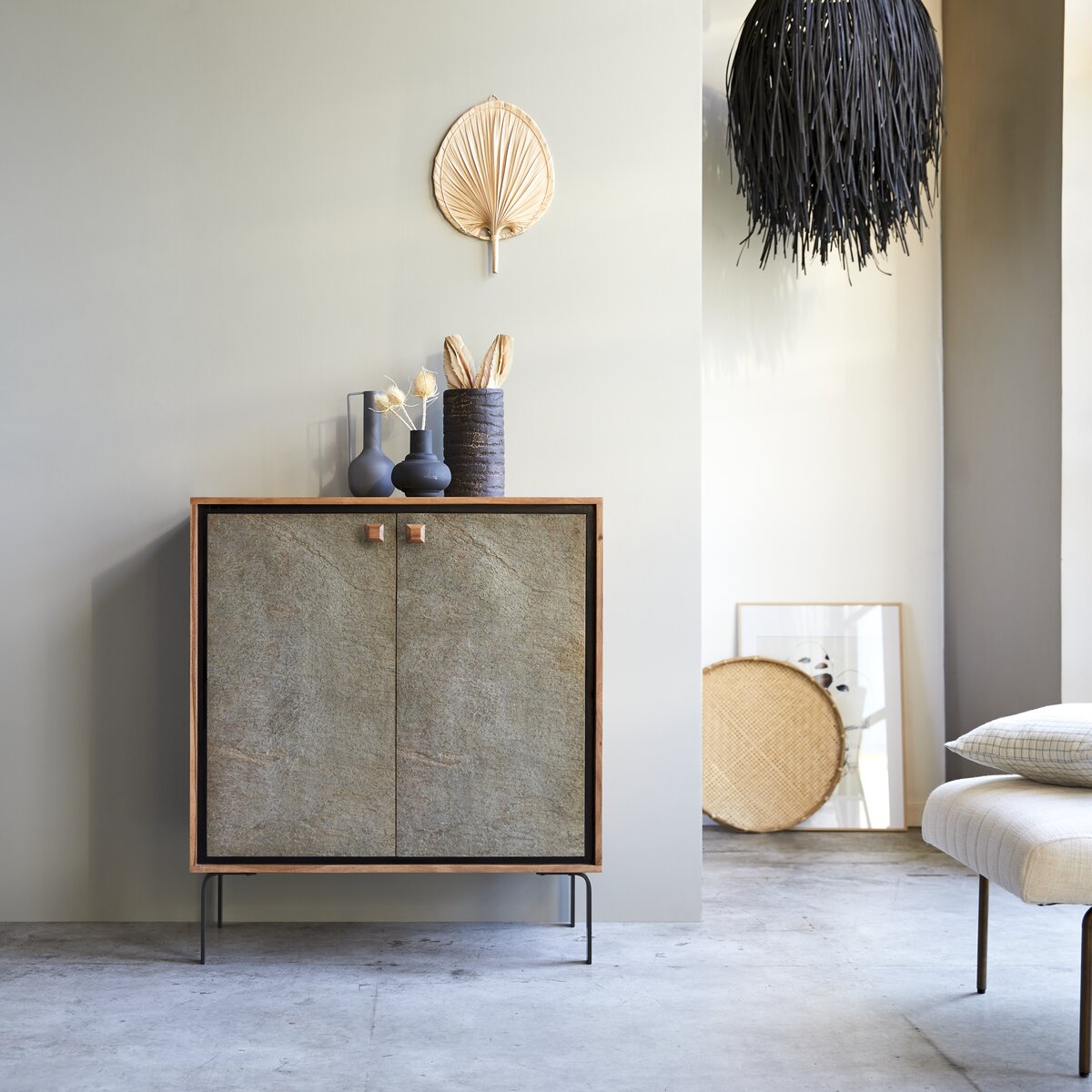 Temis - Bahut bar en acacia 90 cm Temis - Bahut bar en acacia 90 cm