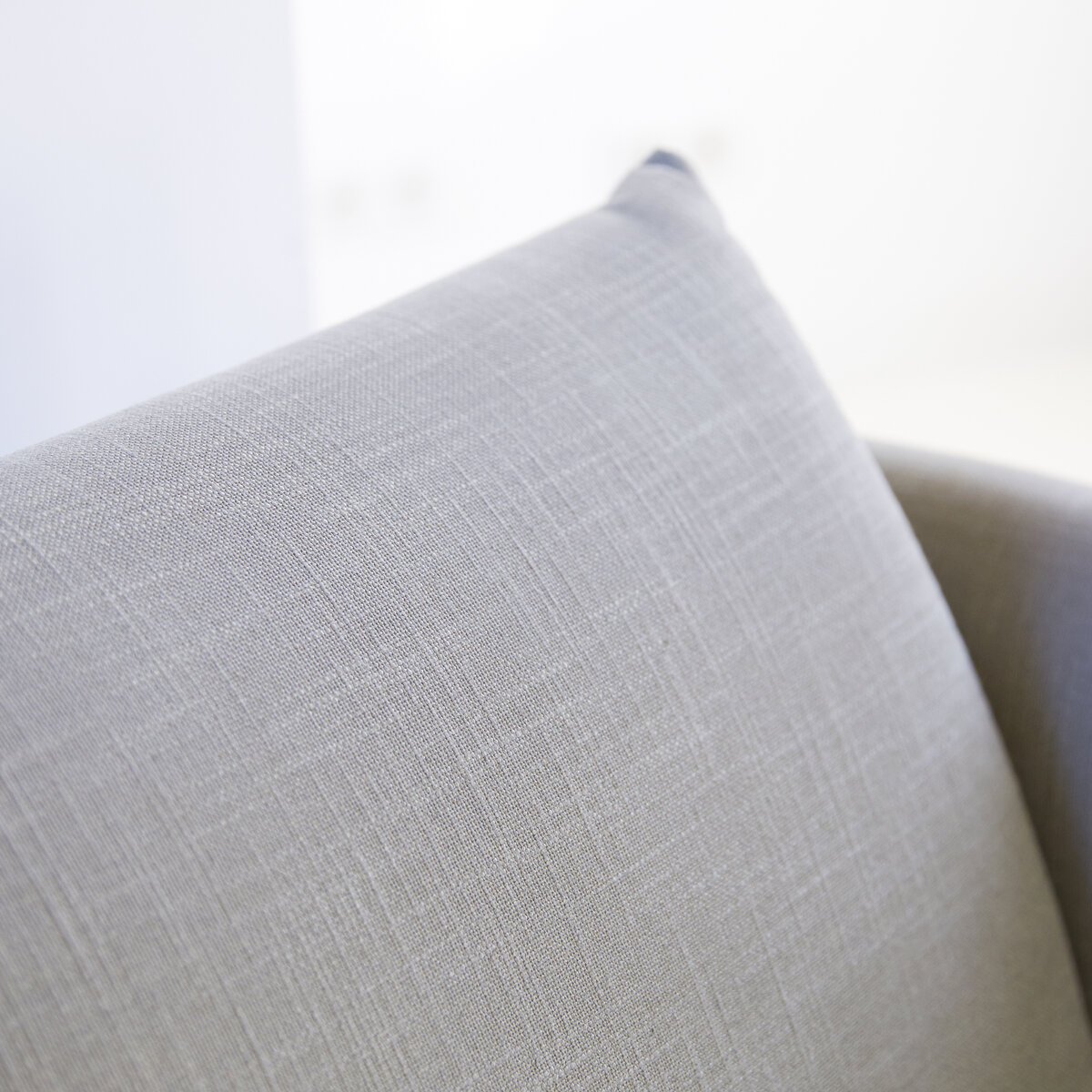 Jonas - Fauteuil en tissu gris Jonas - Fauteuil en tissu gris