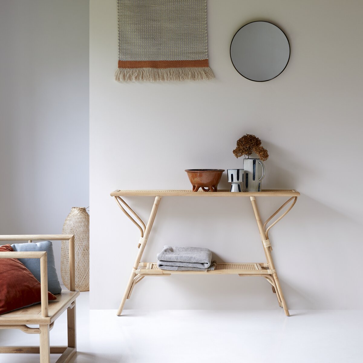 Marius - Rattan Console table