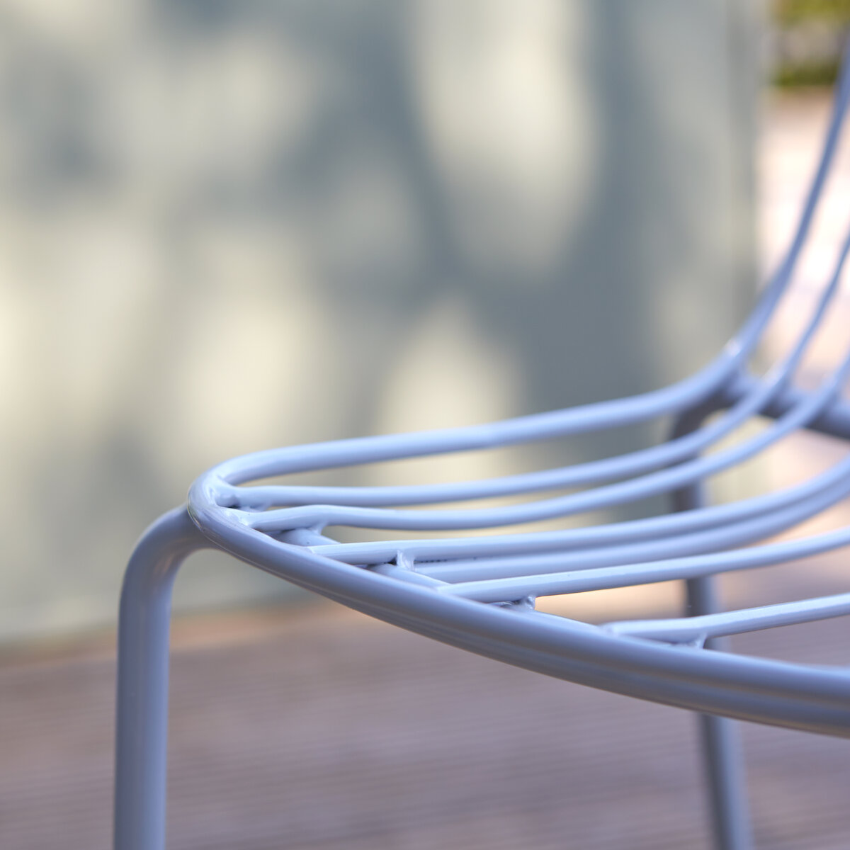 Arty - Sedia da giardino in metallo bleu grey Arty - Sedia da giardino in metallo bleu grey