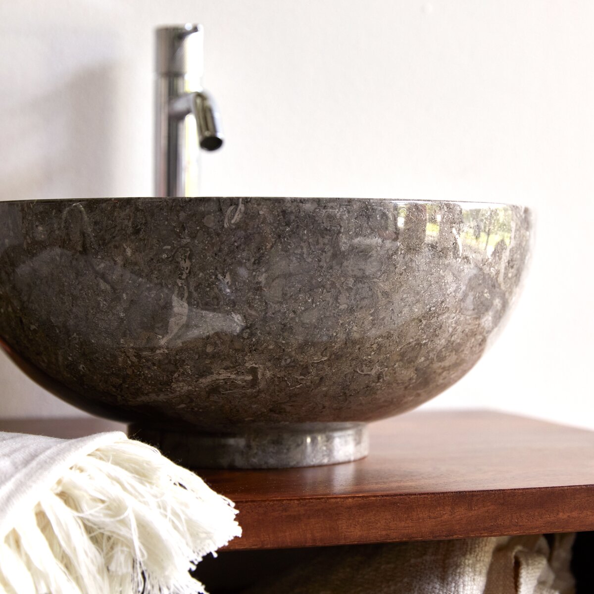 Bahya - Lavabo in marmo grey Bahya - Lavabo in marmo grey