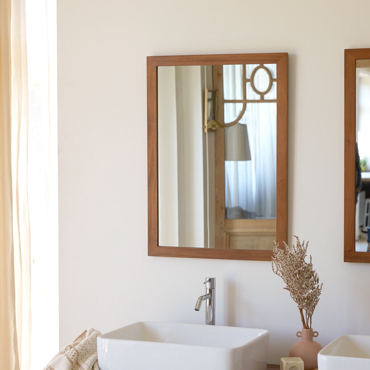 Loggia - Miroir en acacia 70x50 cm Loggia - Miroir en acacia 70x50 cm