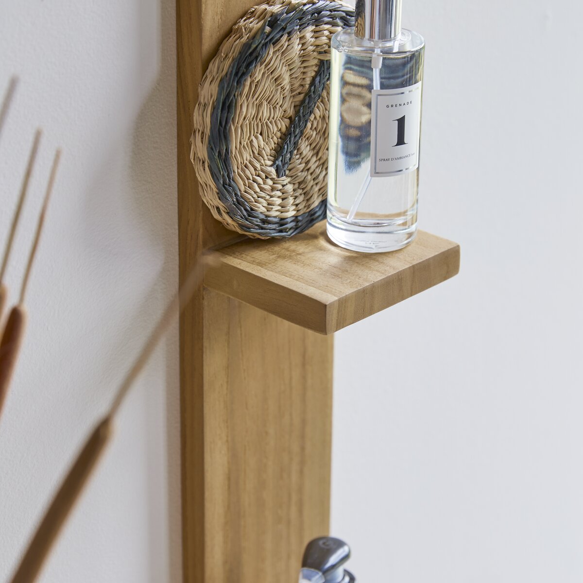 Bahya - Estantería vertical de baño de teca maciza Bahya - Estantería vertical de baño de teca maciza