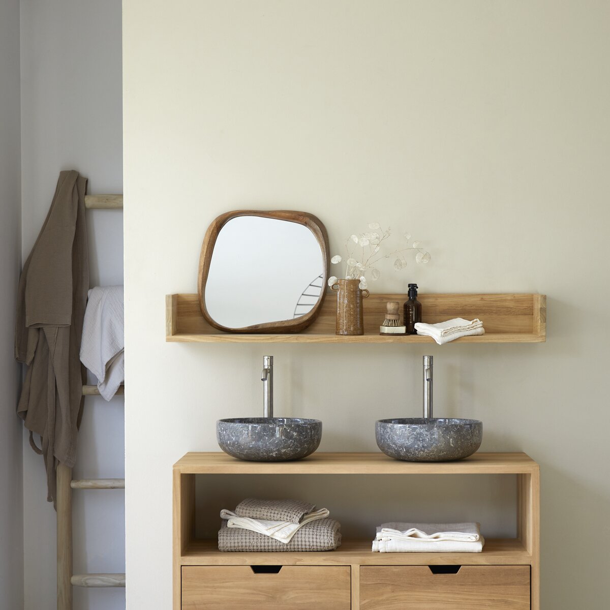 Bathroom deals table shelf