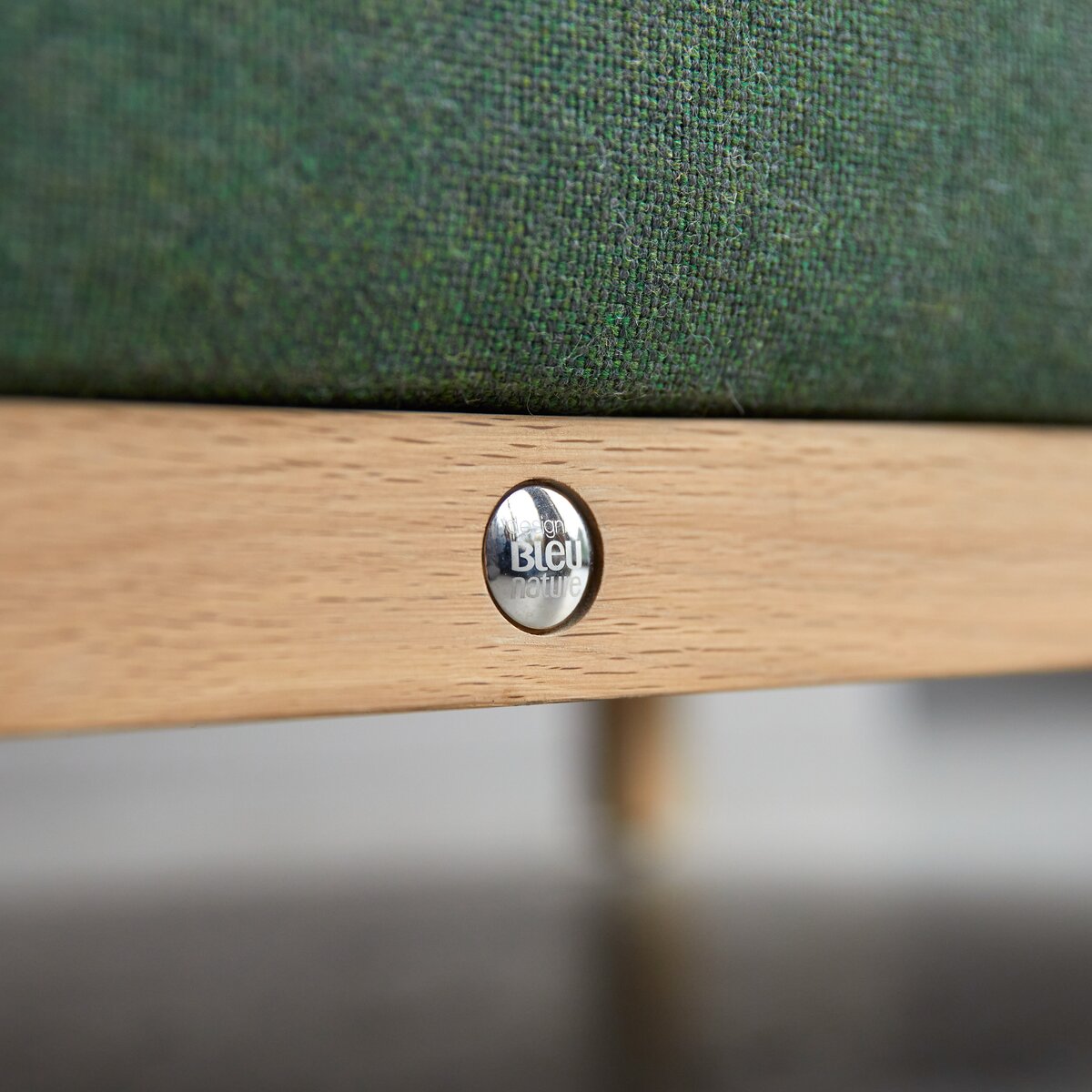 Cobbelwood - Sofa aus massivem Eichenholz und Stoff Dark green Cobbelwood - Sofa aus massivem Eichenholz und Stoff Dark green