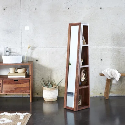 Twig - Columna oblicua en palisandro macizo