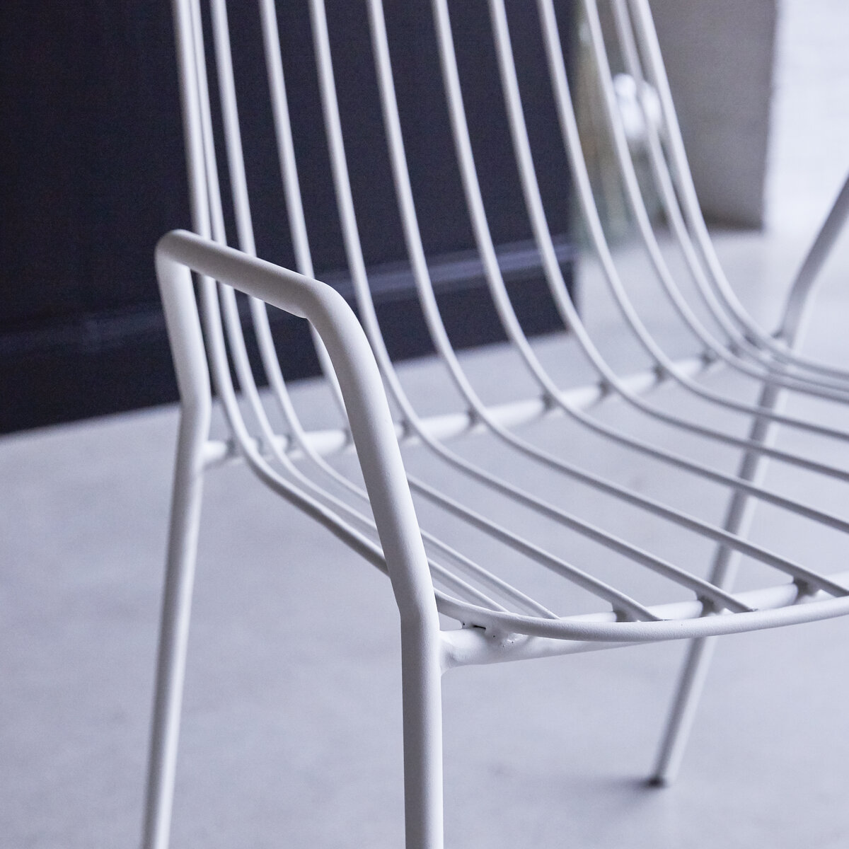 Arty - Fauteuil en métal white Arty - Fauteuil en métal white