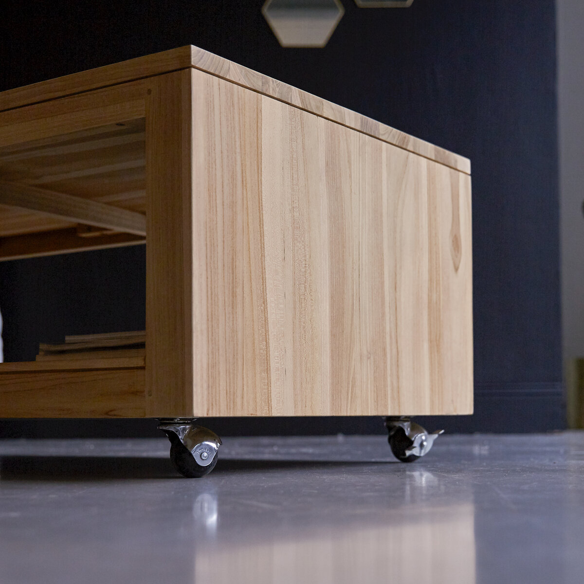 Anoa - Rechteckiger Couchtisch aus massivem Teakholz Anoa - Rechteckiger Couchtisch aus massivem Teakholz