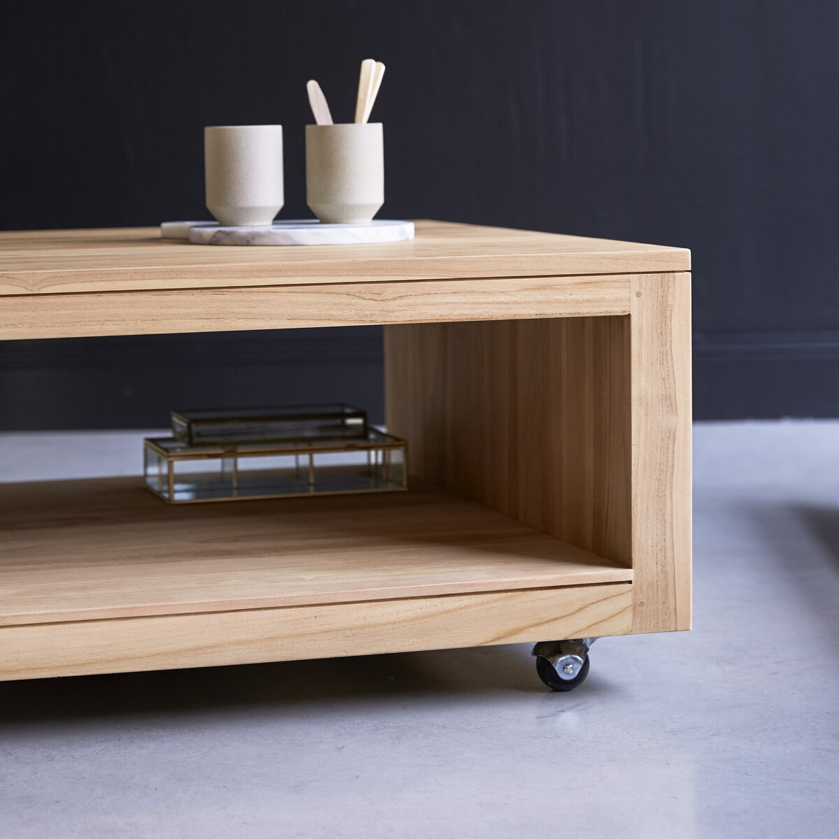 Anoa - Solid teak square Coffee Table Anoa - Solid teak square Coffee Table